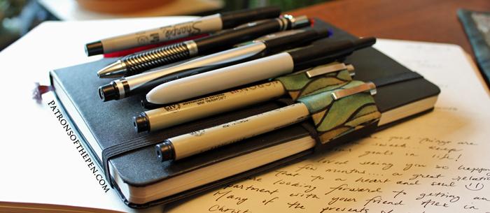 Moleskine Pen Holder, Journal Pen Holder, The Writing Life